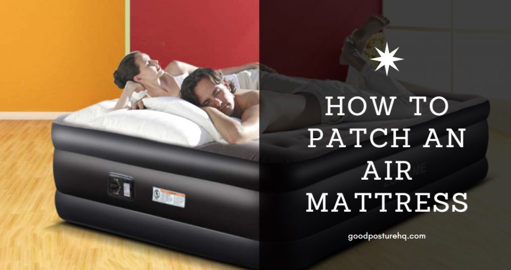 homemade patch for air mattress